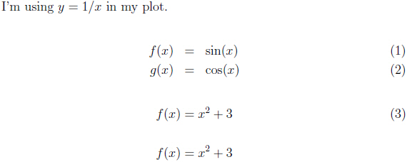 Minimum Working Example